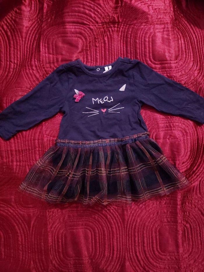 Robe avec tutu en dentelles 6 mois fille orchestra - photo numéro 1