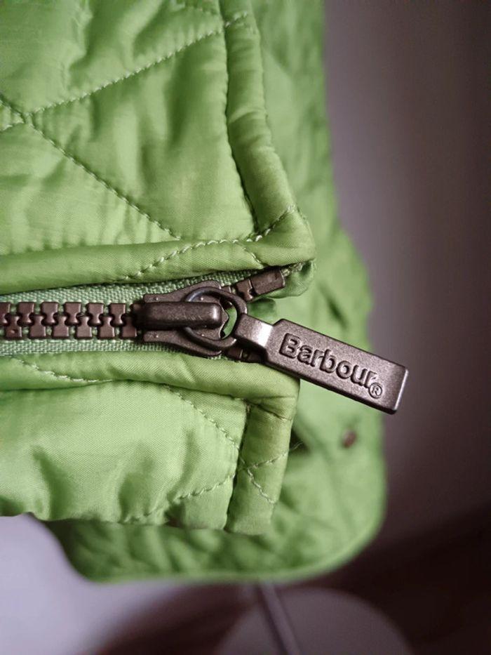 Veste matelassée vert pomme | Barbour | t. 40 - photo numéro 8