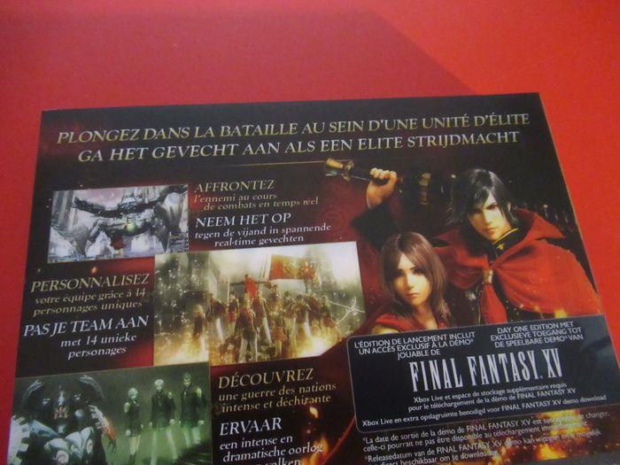 Final Fantasy Type-0 HD Xbox One Limited Edition - photo numéro 3