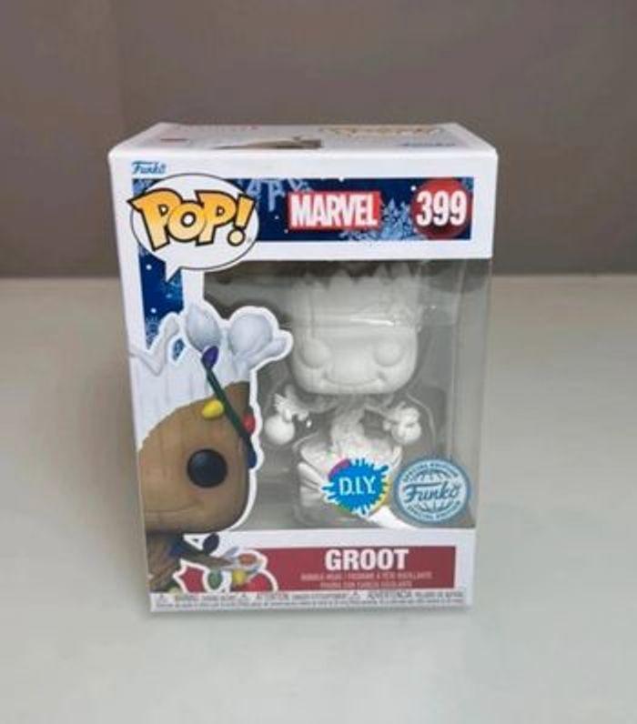 Funko Pop 399 Marvel Groot DIY Gardiens de la galaxie - photo numéro 1