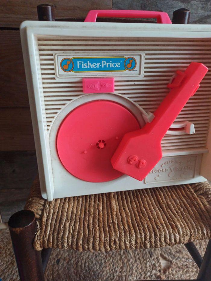 Tourne disque Fisher price vintage - photo numéro 5