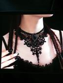 Magnifique collier style Gothique/Punk neuf