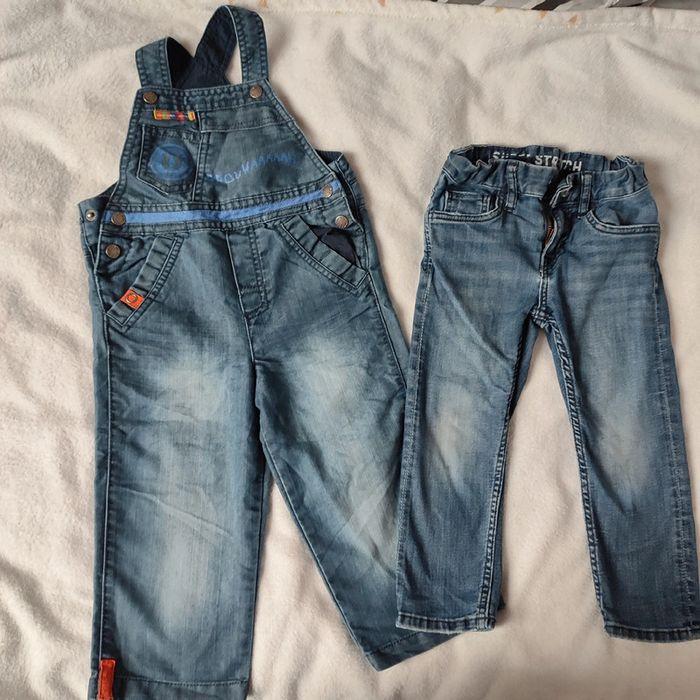 Lot salopette - jeans 2 ans - 86 cms - photo numéro 1