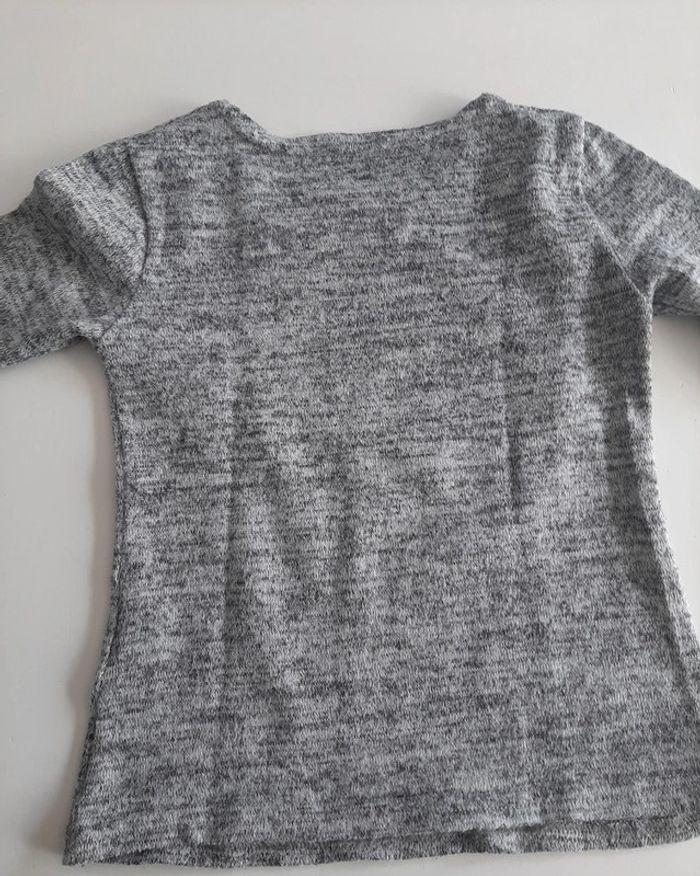 T-shirt P'tit Môme gris taille 3 ans / 98 cm - photo numéro 2