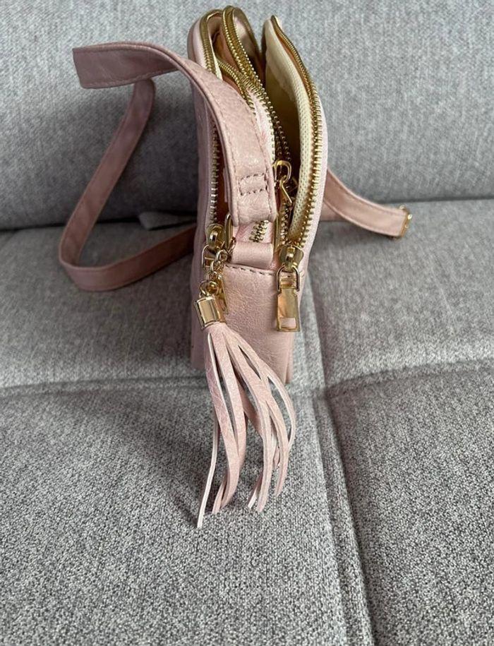 Sac à main bandoulière rose 💖 - photo numéro 7