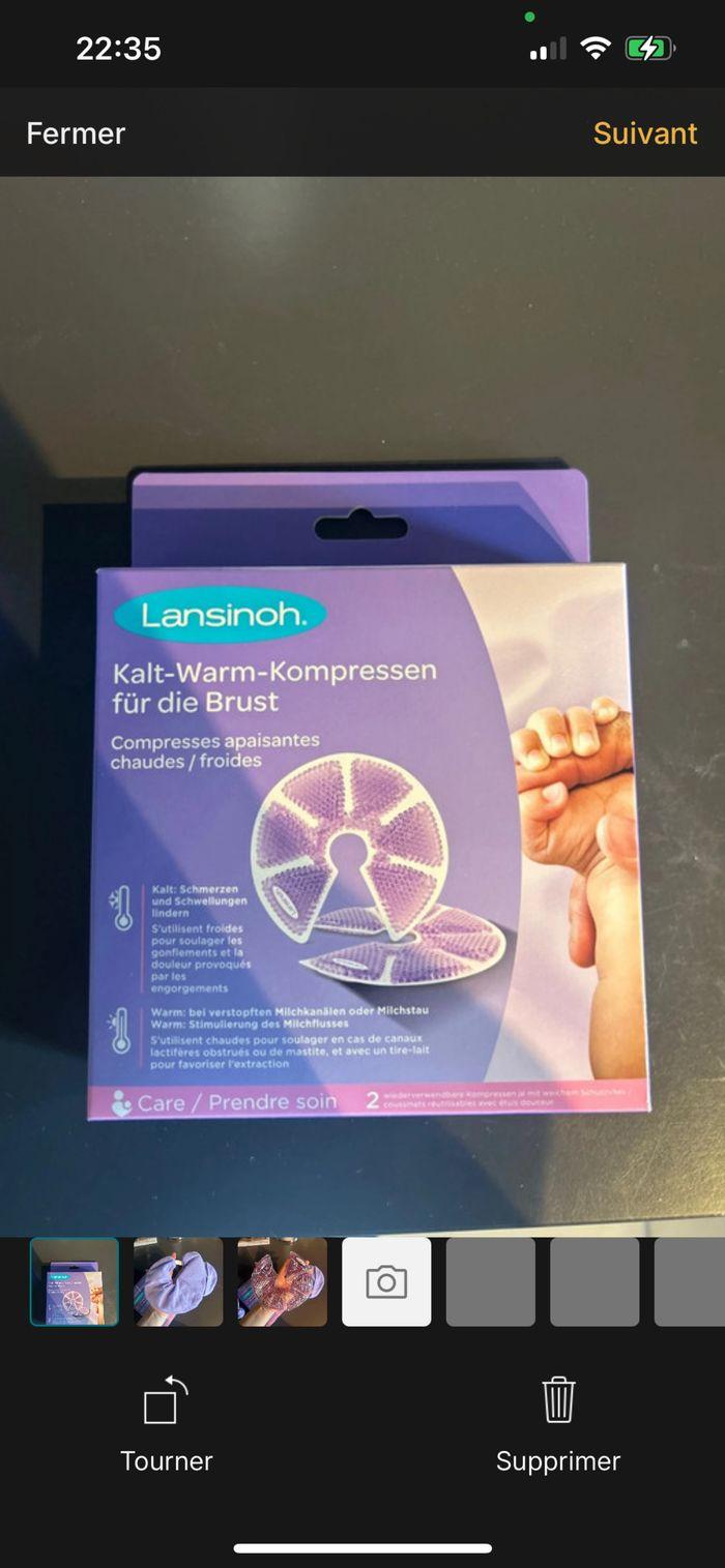 Compresses Lansinoh - photo numéro 1