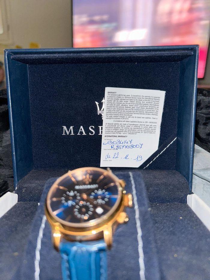 Montre maserati - photo numéro 2