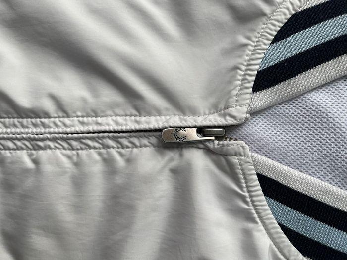 Bomber Fred Perry Blanc - photo numéro 7