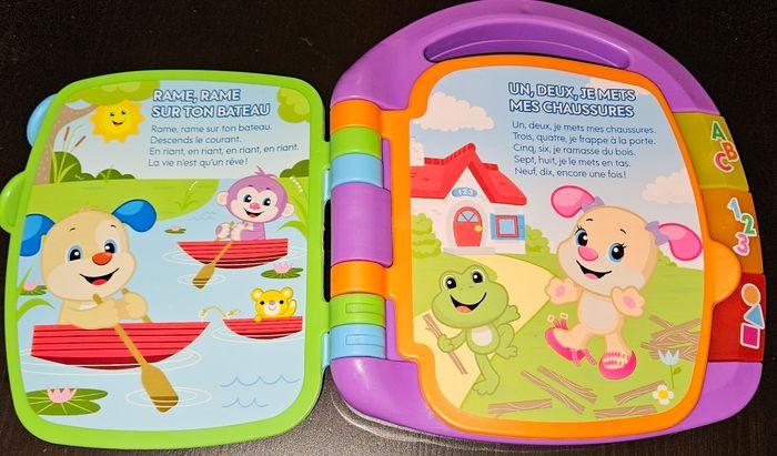 Livre interactif comptines bébé- Fisher price - photo numéro 3