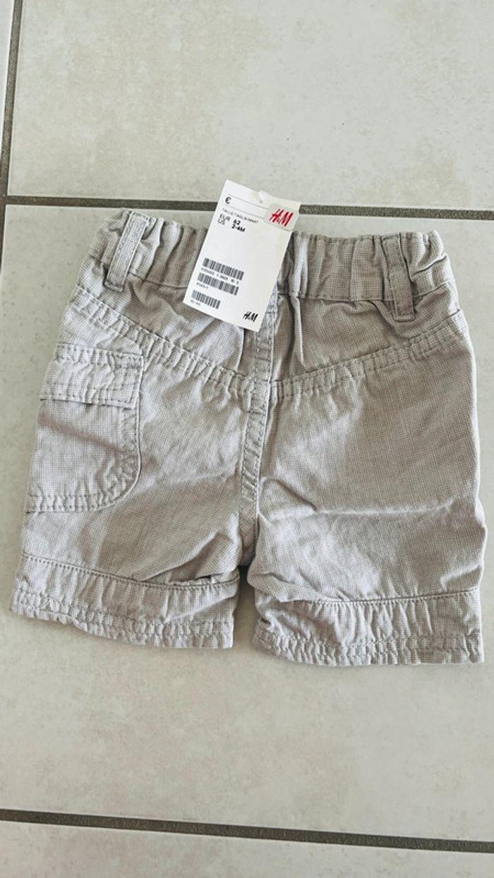 Short gris H&M - photo numéro 3