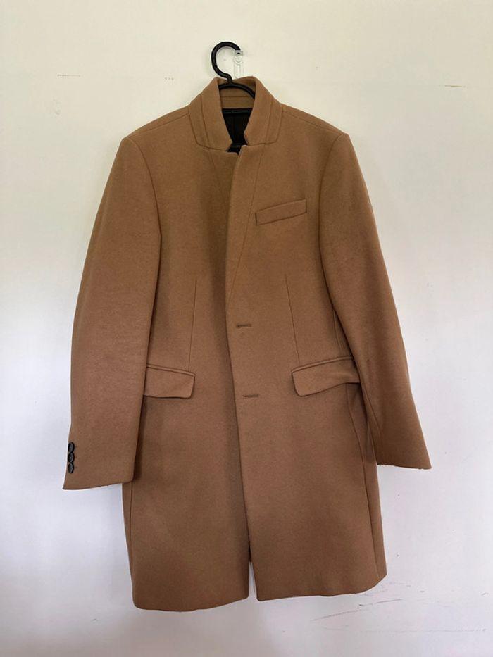 Manteau beige homme Zara - photo numéro 1