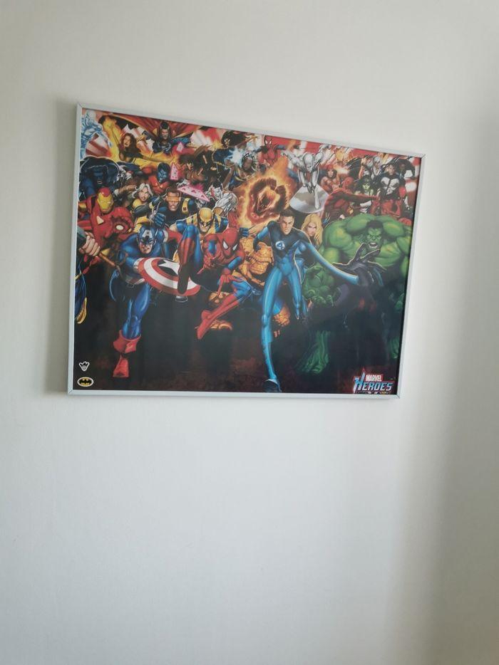 Tableau avec poster super héros Marvel - photo numéro 4