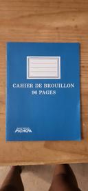 Lot de 8 cahiers de brouillon