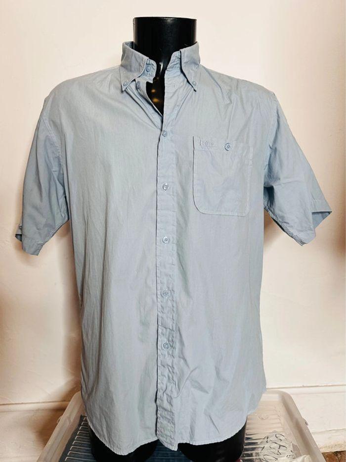 Chemise bleu ciel Lee Cooper taille M - photo numéro 1