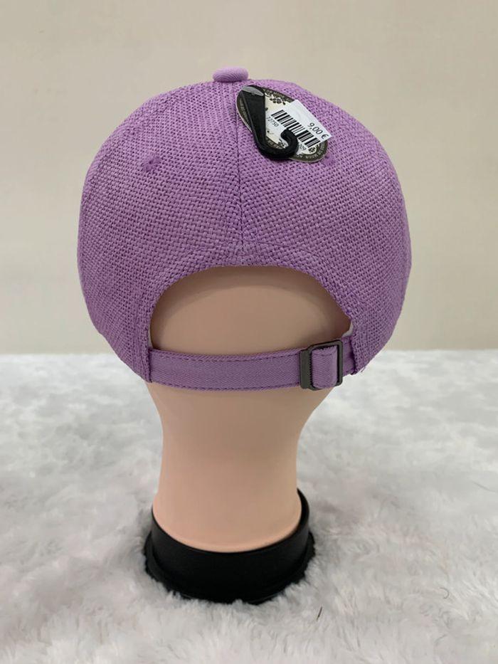 Casquette mauve parme lilas neuve et reglable super legere neuve - photo numéro 2