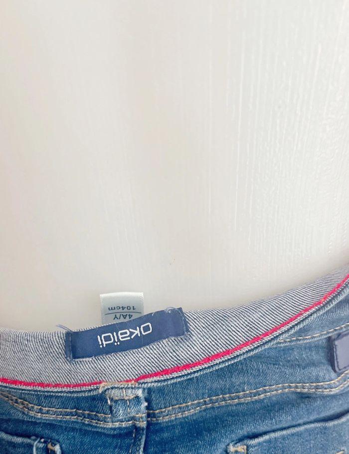 Jupe jeans okaidi taille 4 ans - photo numéro 3