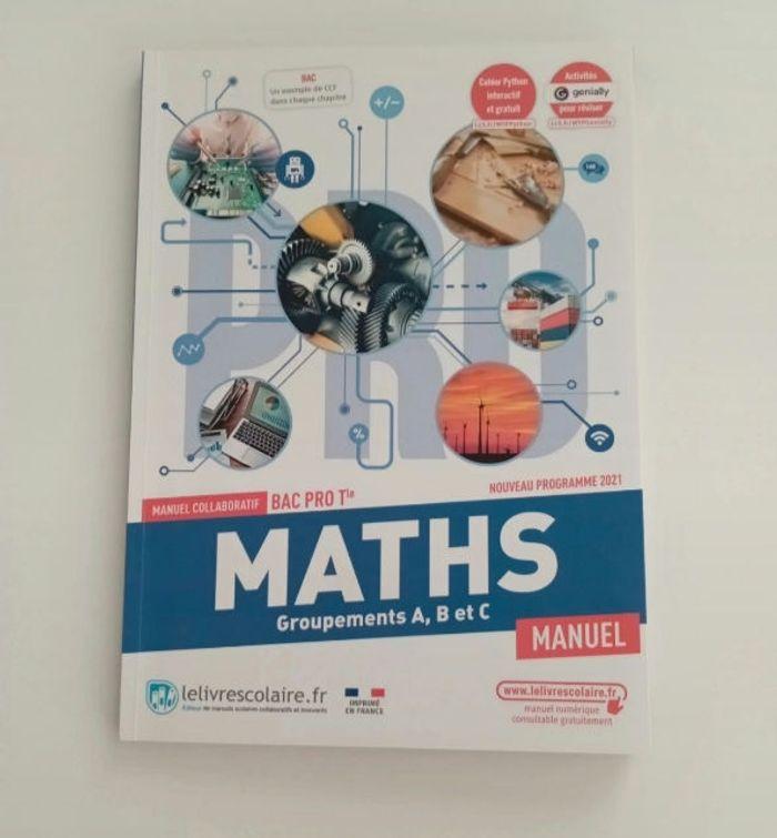 Lot de 10 manuels de mathématiques en lycée pro - photo numéro 10