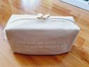 Trousse De Toilette "BURBERRY" en Toile Blanche neuve sous blister.