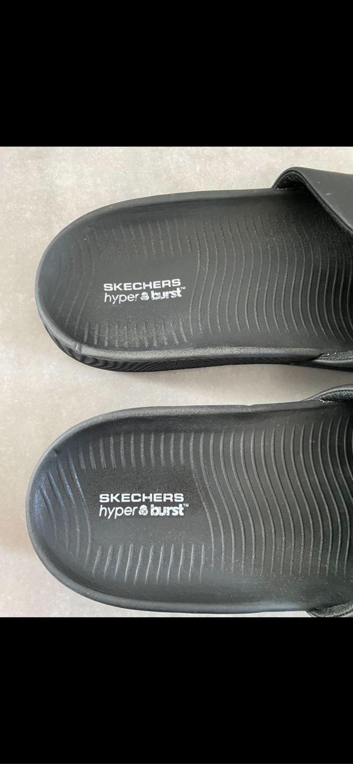 Tongs Sandales Skechers hyper et burst Taille 45 - photo numéro 5