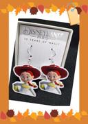 Paire de boucles d'oreilles pendantes Jessie Toy Story