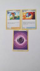 3 cartes Pokemon neuves