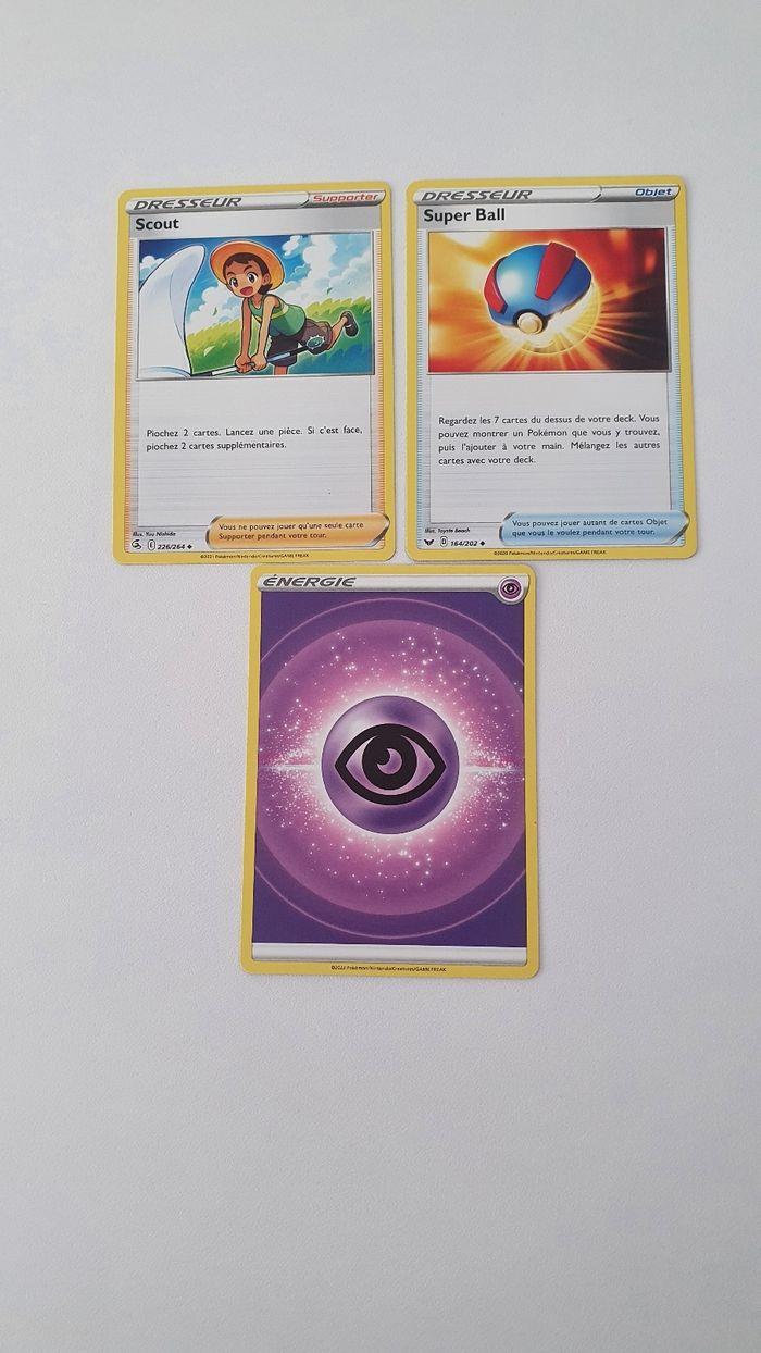 3 cartes Pokemon neuves - photo numéro 1