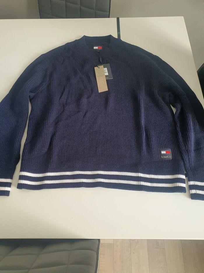 Pullover tommy hilfiger xl neuf - photo numéro 1