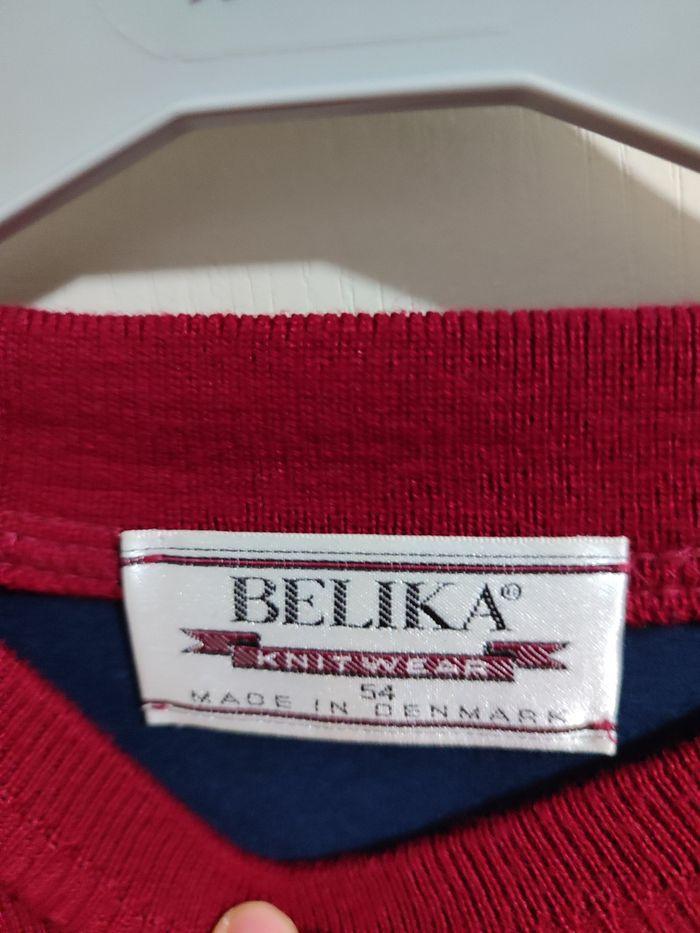 Pull homme rouge Belika - photo numéro 2