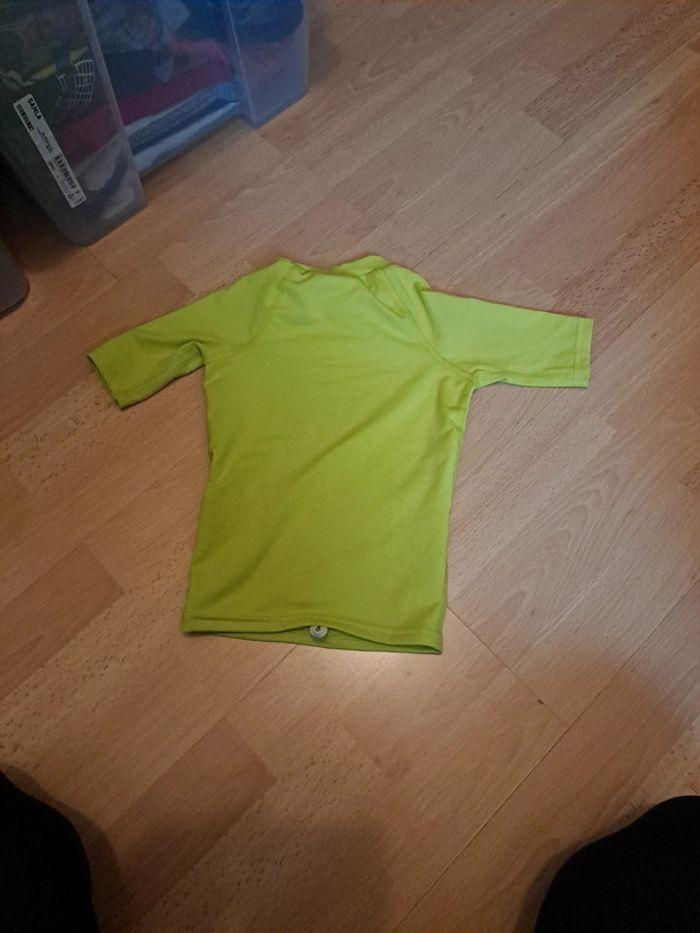 Maillot de bain jaune fluo 4 ans - photo numéro 3