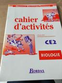 Cahier d'activités biologie CE2 Tavernier