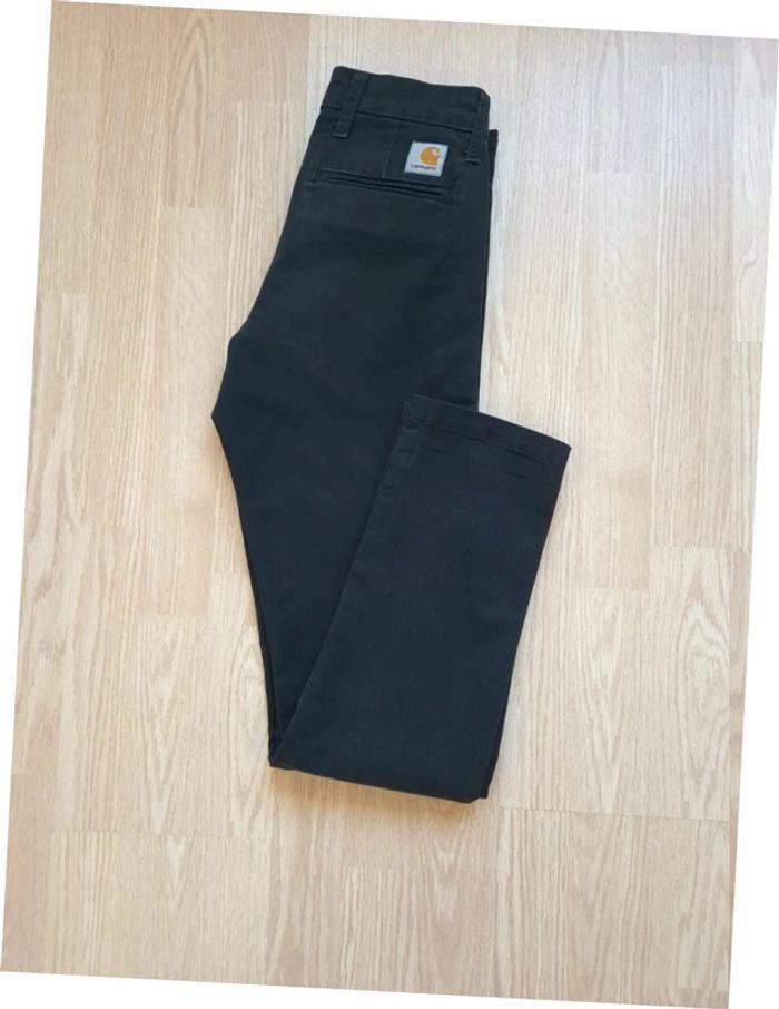 Pantalon Carhartt noir  Side pant taille W26 L30 - photo numéro 1