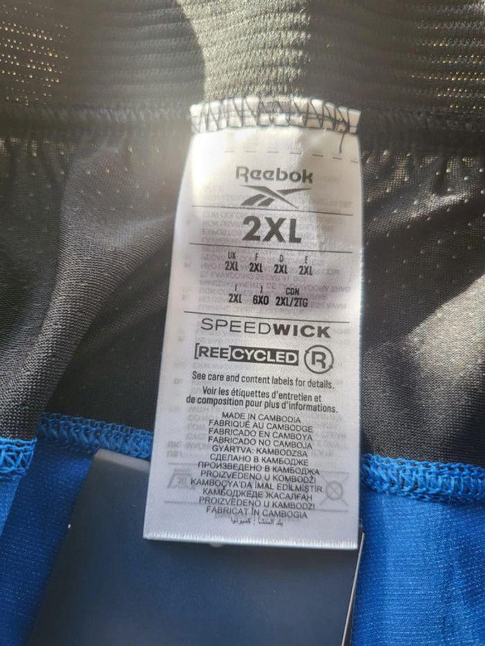 Short de sport Reebok 2.0 taille 2XL neuf - photo numéro 10