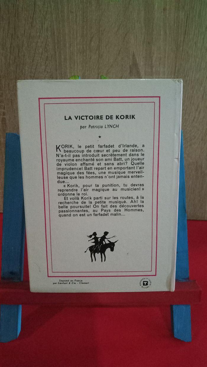 La victoire de Korik, 1966, n° 222, bibliothèque rose - photo numéro 2