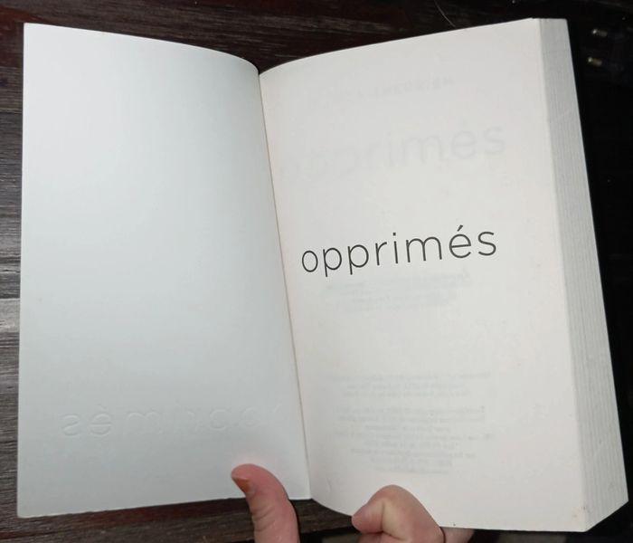 Roman ''opprimés'' - photo numéro 5