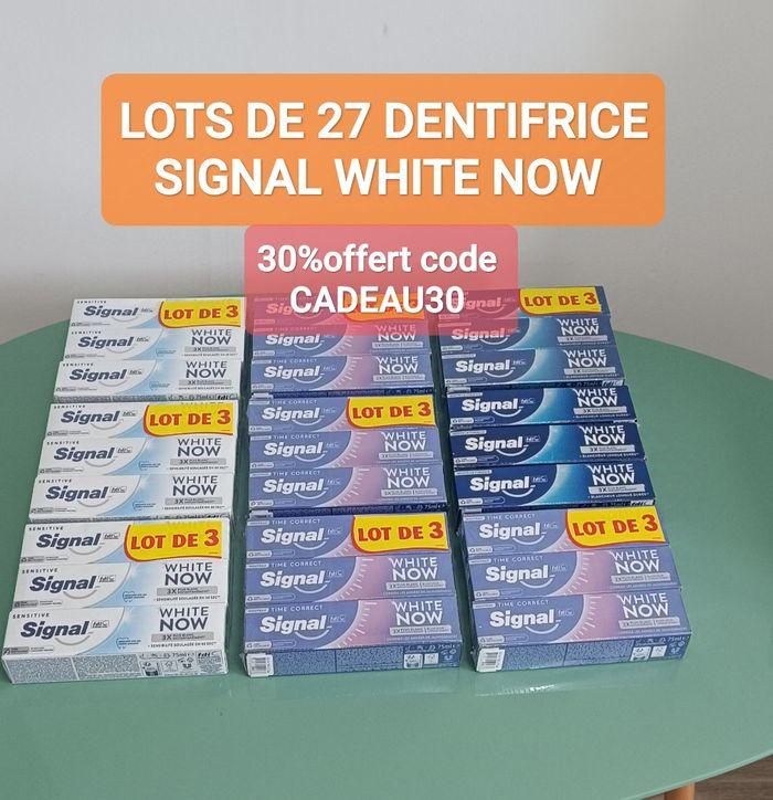 30%OFFERTS/LOTS DE 27 DENTIFRICES WHITE NOW 🔥 ENVOI RAPIDE - photo numéro 5