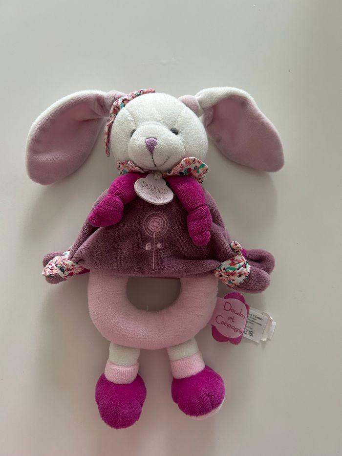 Doudou et compagnie lapin hochet - photo numéro 2