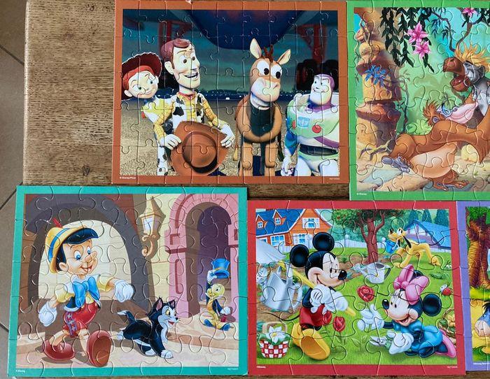 Lot de 5 puzzles Disney - photo numéro 2