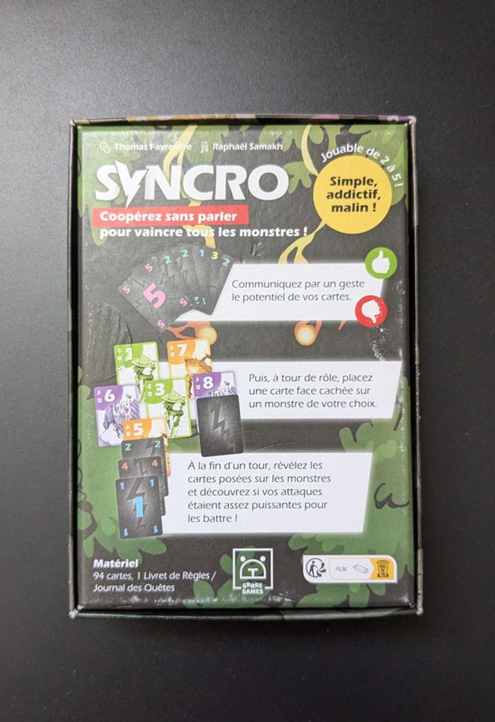 Syncro - Jeu de société - photo numéro 2