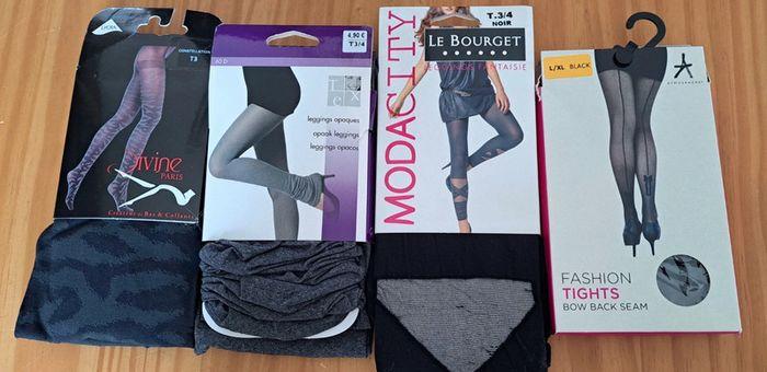 Lot de 4 collants - photo numéro 1