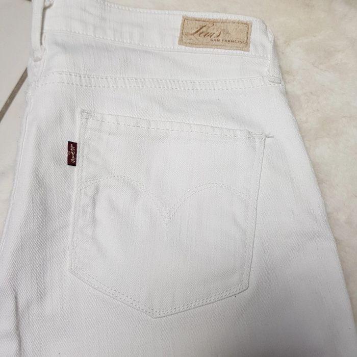 Jean Levi's Demi Curve Classic Rise Straight 30M Blanc - photo numéro 5