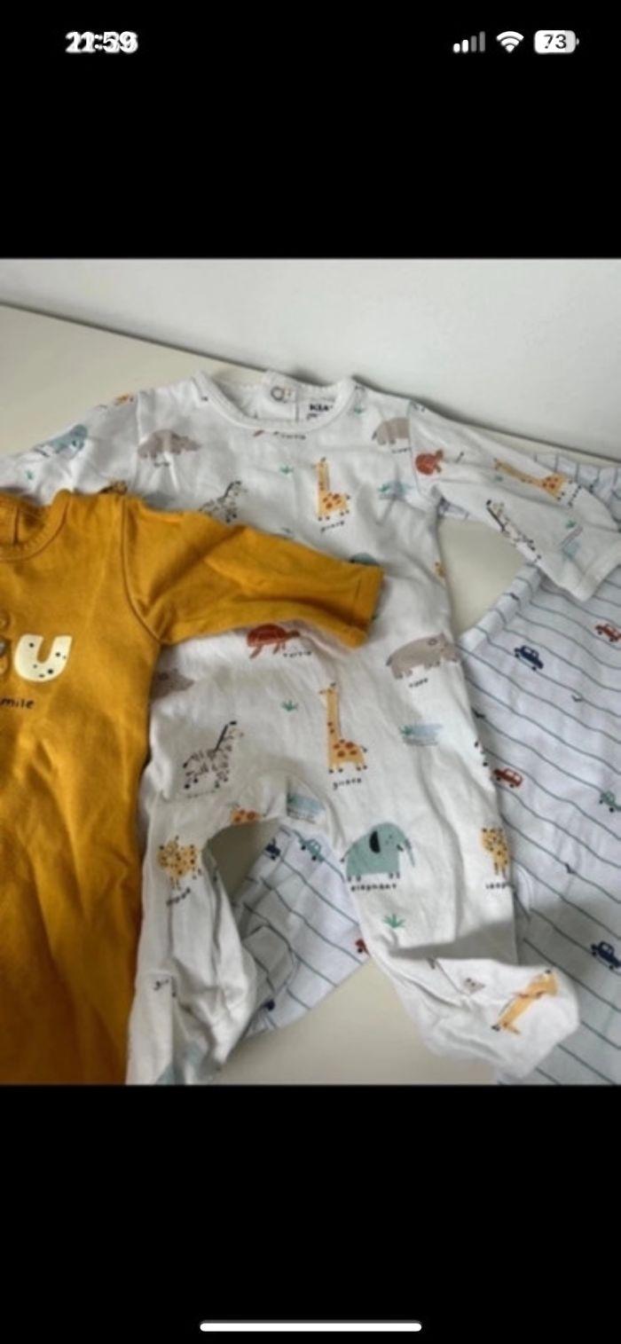 Lot de 3 pyjama bébé  Kiabi - photo numéro 3