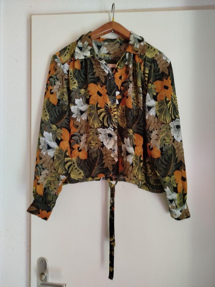 Blouse oversize voilage Vintage dressing - photo numéro 4