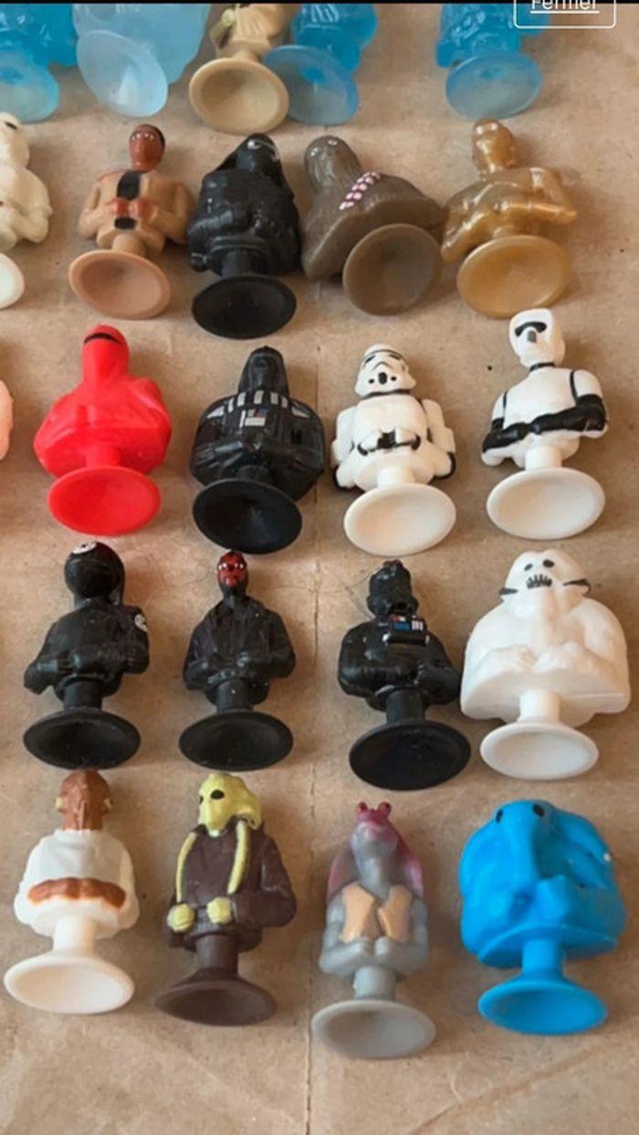 Leclerc - micropopz stikeez - collection complète - lot de 25 figurines Star Wars - photo numéro 6