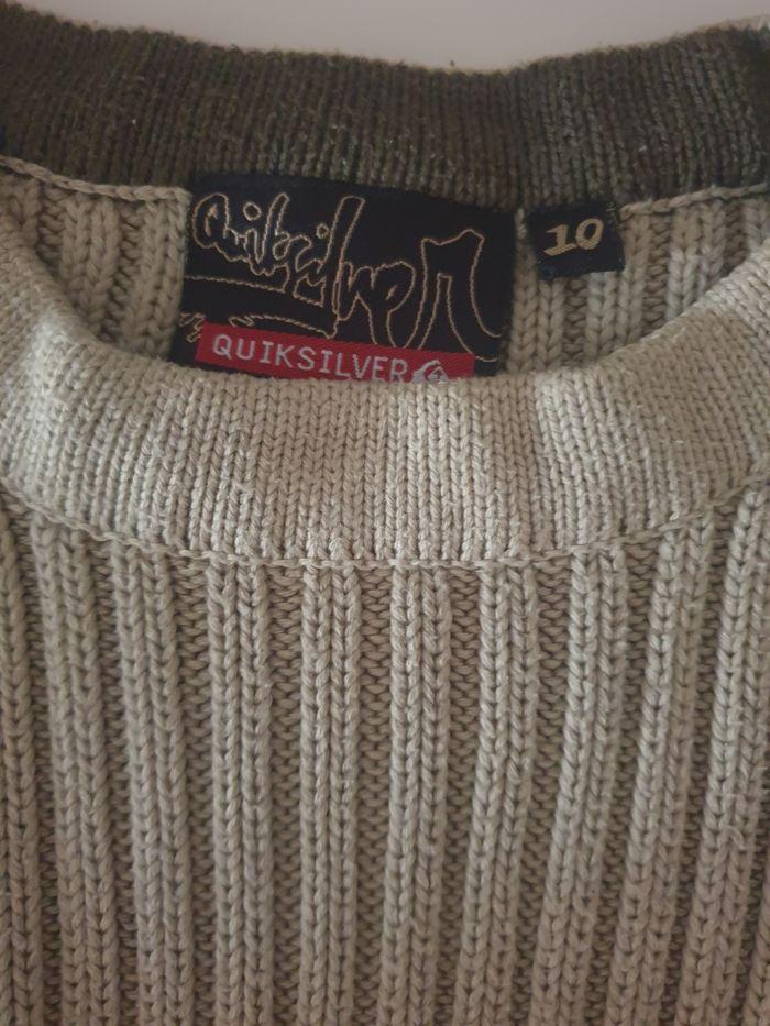 Pull beige hiver Quiksilver - photo numéro 2