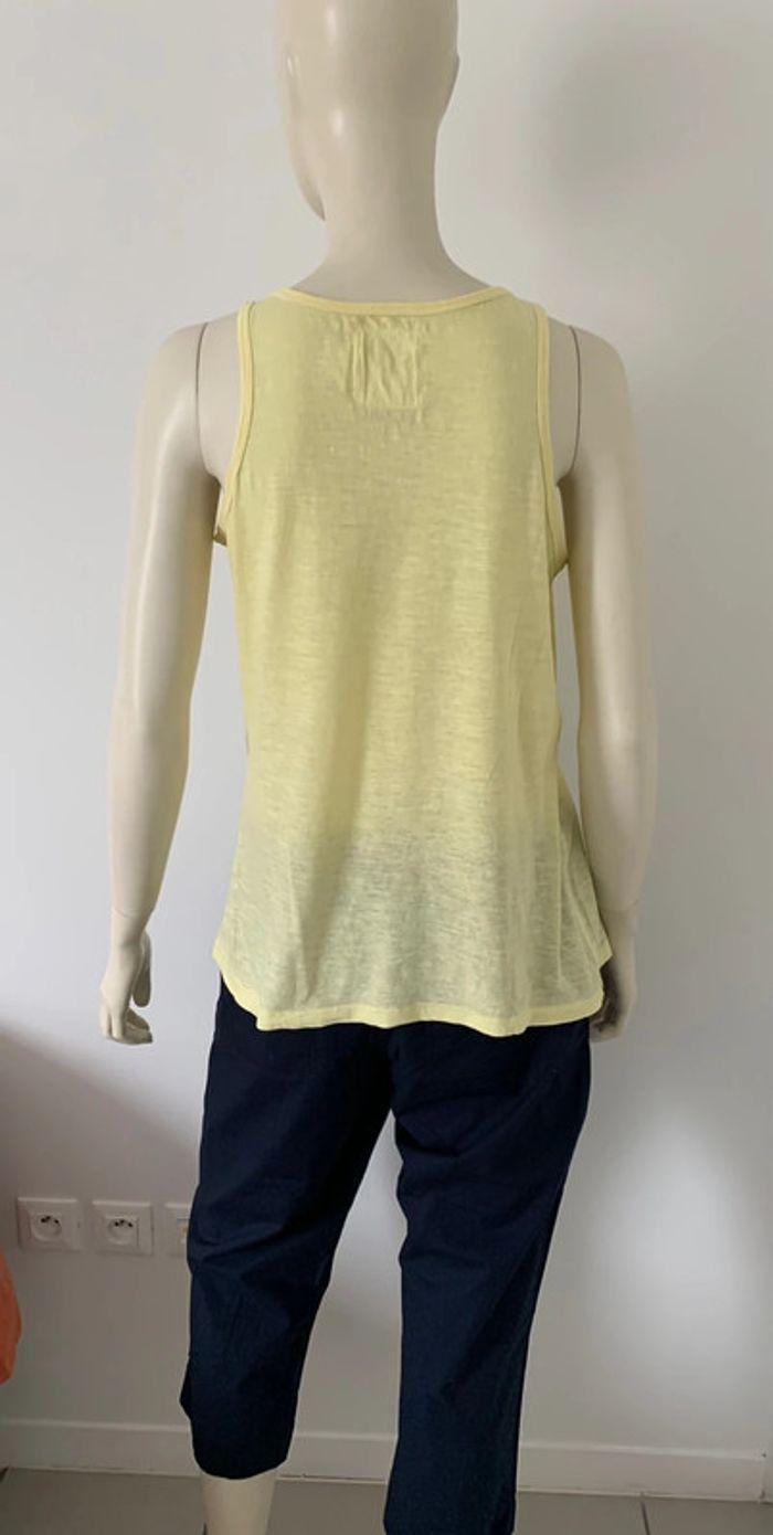 Lot de 3 tops débardeurs vert jaune et rose taille M - photo numéro 19