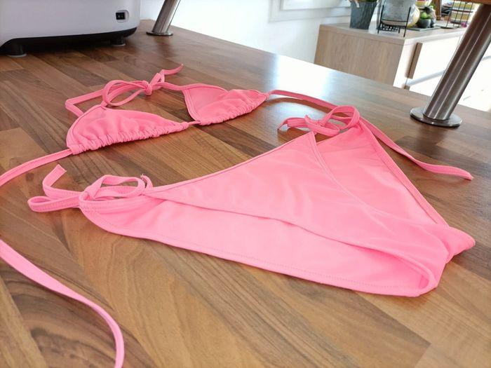 Maillot de bain 2 pièces tribord rose S - photo numéro 3