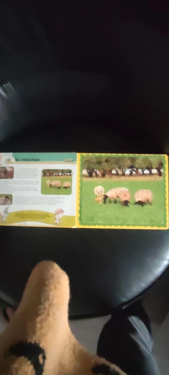 Livre avec 5 puzzles Les animaux de la ferme - photo numéro 4