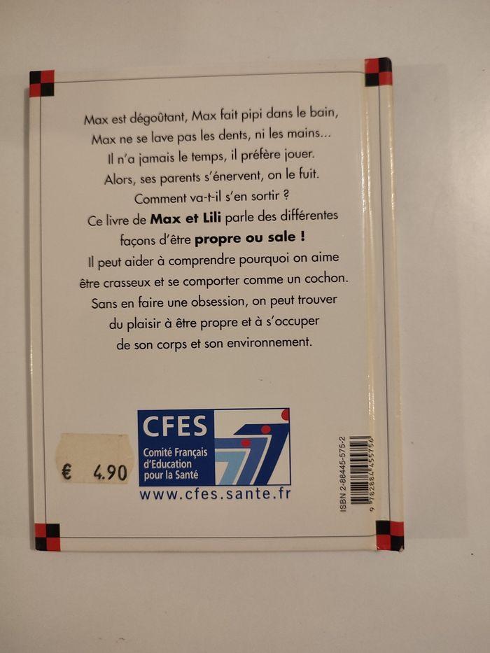 Livre "Max ne veut pas se laver" - photo numéro 2