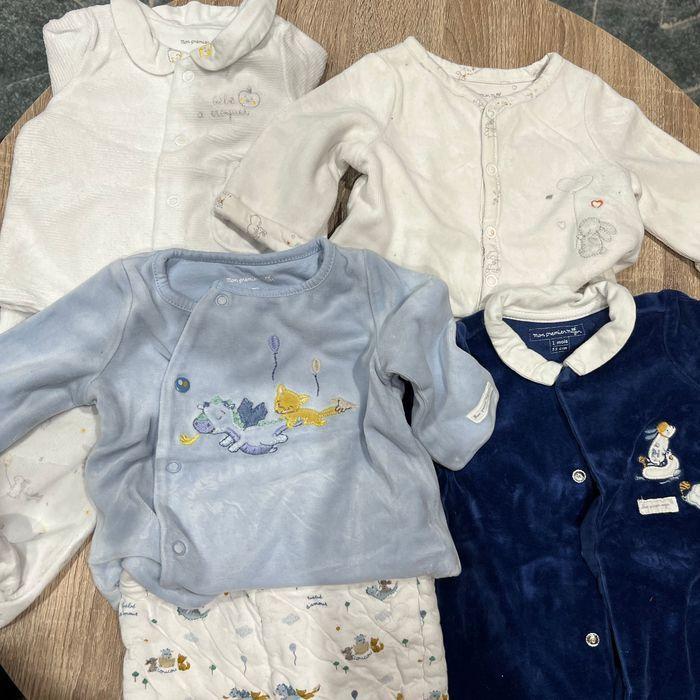 Lot pyjama bébé 1 mois