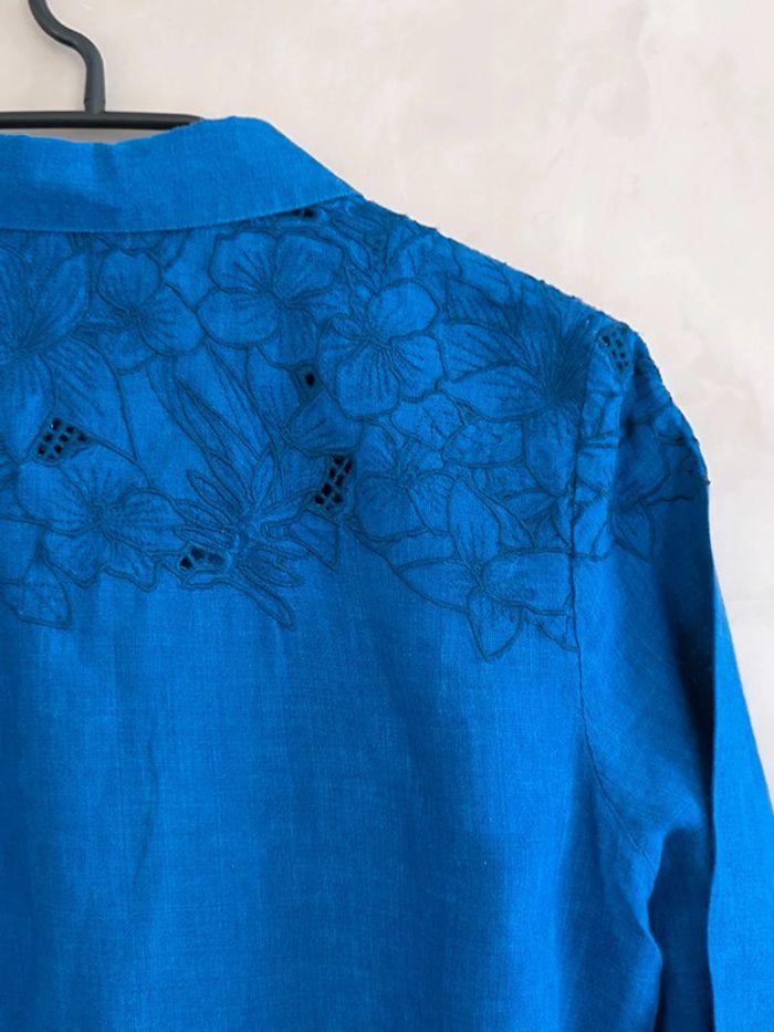 🤎 Chemise lin broderie Comptoir des cotonniers 40 🤎 - photo numéro 10